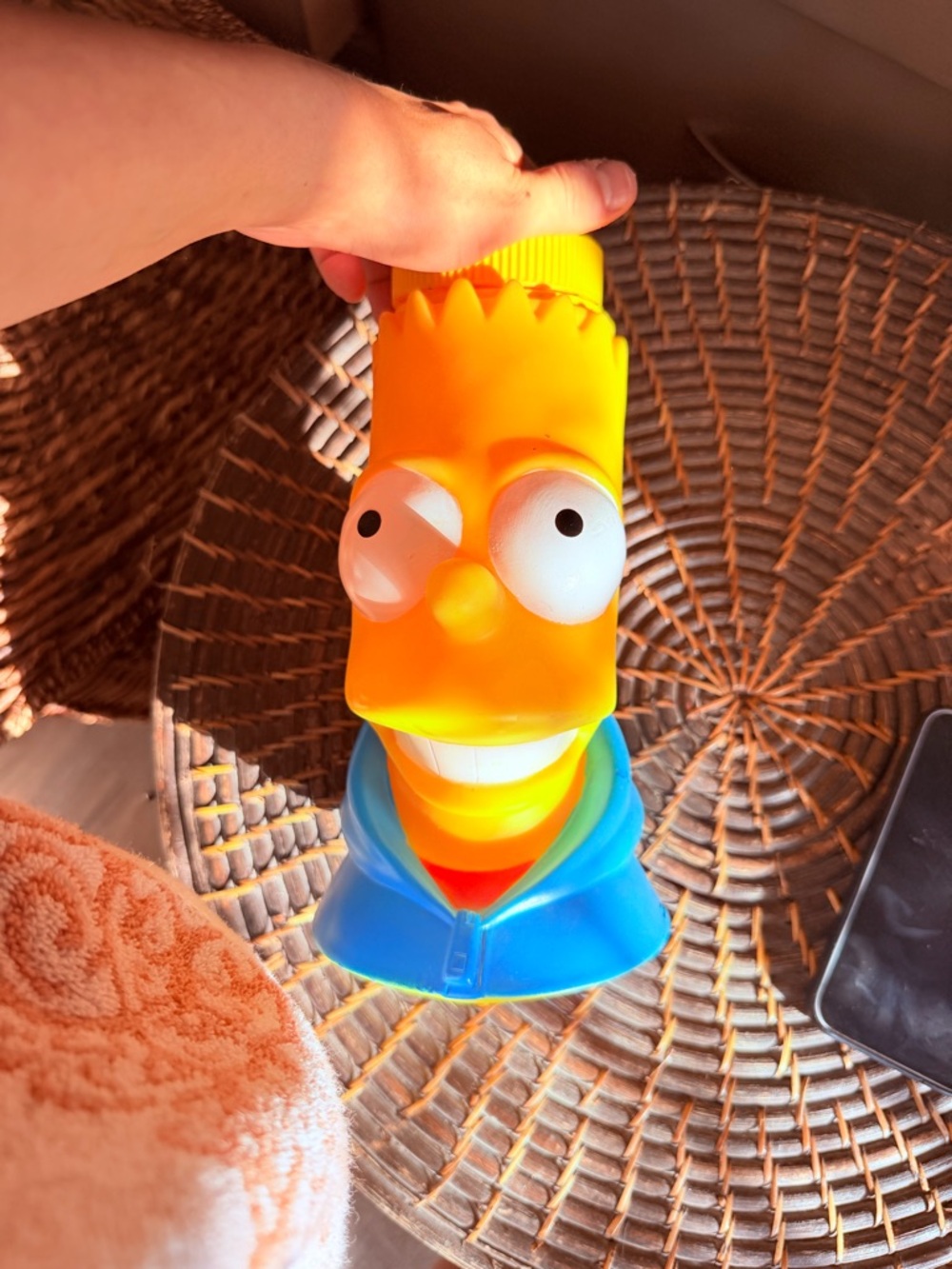 Bart Simpson Sipper Cup | The Simpsons Collectible Drink Cup w/ Straw